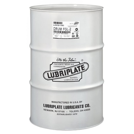 Lubriplate Fgl-2, Drum, H-1/Food Grade Tacky White Grease For Multi-Purpose Greasing L0232-040